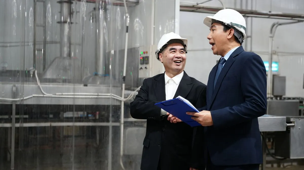 Equipo de inspección de calidad Trifecta en fábrica